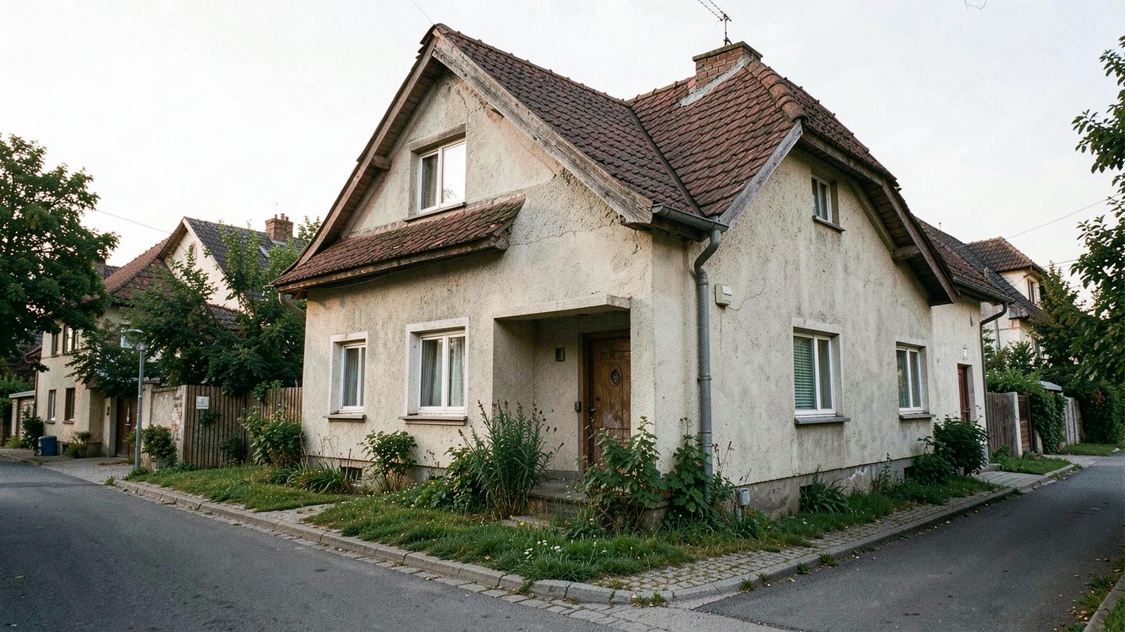 Starší rodinný dům připravený k rekonstrukci